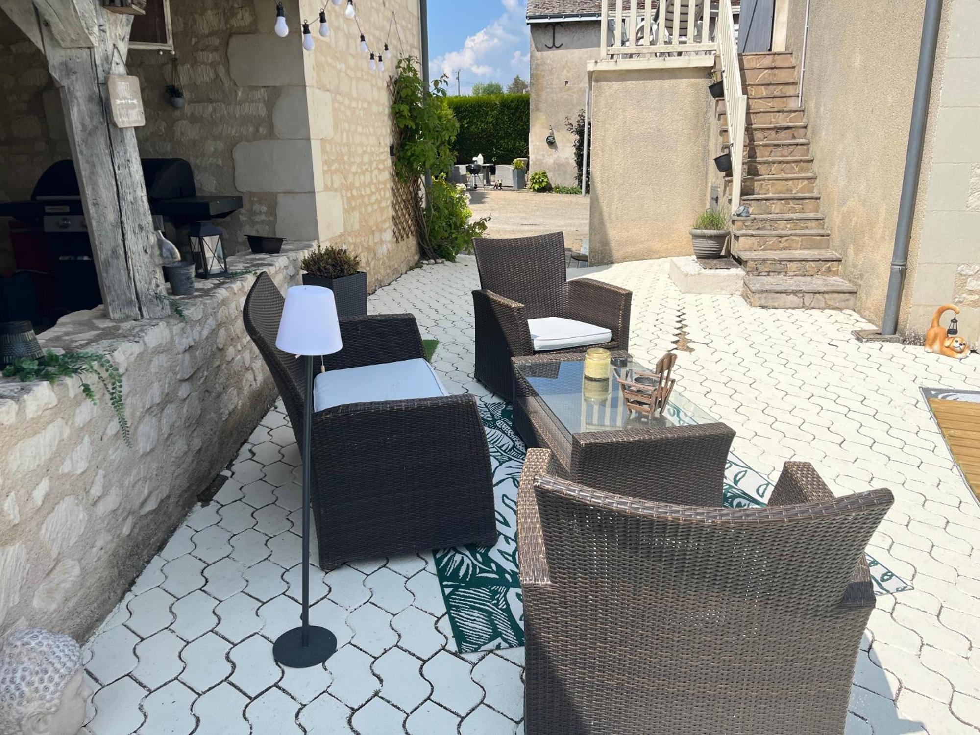 Gite Les Piraudieres Noyant-de-Touraine Exterior foto